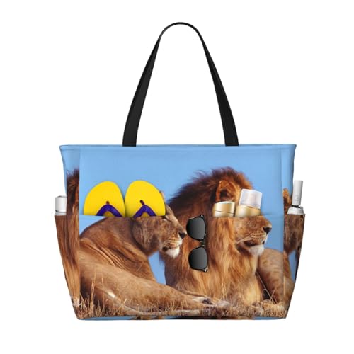 Grand sac de plage sac à bandoulière pour femme fini le manque de place avec ce cabas
