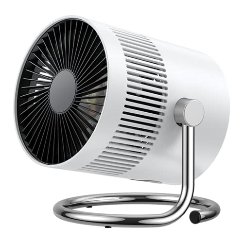 Desk Fan Small Fan Quiet Vortex Fan 5 Inch Usb Rechargeable Fan With 3 Speeds And 90° Rotation Air Circulator For Home Bedroom Office #TOP7