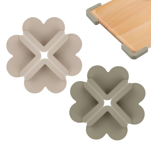 8 Pack Silicone Feet for Cutting Board, Non-Slip Rubber Cutting Board Feet, Durable Anti-Slip Cutting Board Pads for Wooden & Plastic Boards