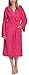 Price comparison product image Ladeheid Women's 100% Cotton Terry Bathrobe LA40-102 (Amaranth (D02) (Grammage 450), XL)