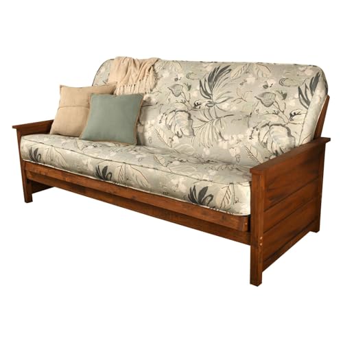 Futon Cover Only Luxury Tropical High End Fabric Collection Fits 6-8 inch Futon Mattress Full Size (Rain Forest)