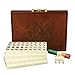 Produktbild MLX Chinese Mahjong (Domino Set In Aluminium Case) Startseite Hand Rubbing Mahjong, Acryl Mahjong Karte, 1 Satz von 146, 4.0 * 3.1 * 2.3CM