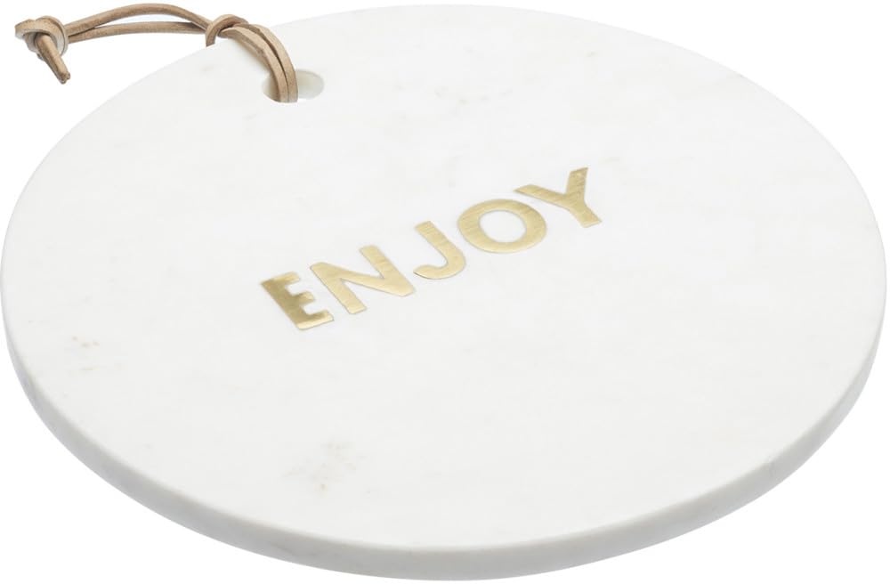 Artesa Round Marble Board, 25.5cm, Gift Tagged