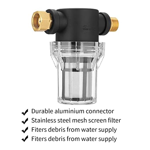 Premium Garden Sediment Filter for Hoses