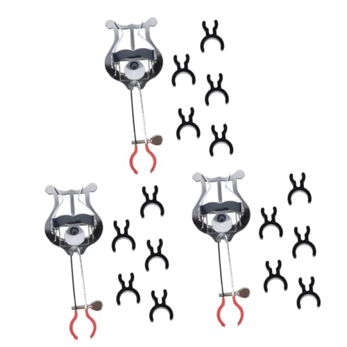 Abaodam Sets Portable Trumpet Sheet Music Clip Holder Music Score Clamp for Trumpet Marching Band