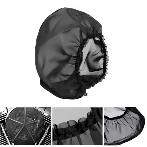 Motorcycle Waterproof Air Filter Rain Sock Dustproof Protective Cover Fits, Air Filter Cleaner Kits for Harley Davidson Touring Road King Street Glide Softial Fat Boy Air Filter Cleaner Kits