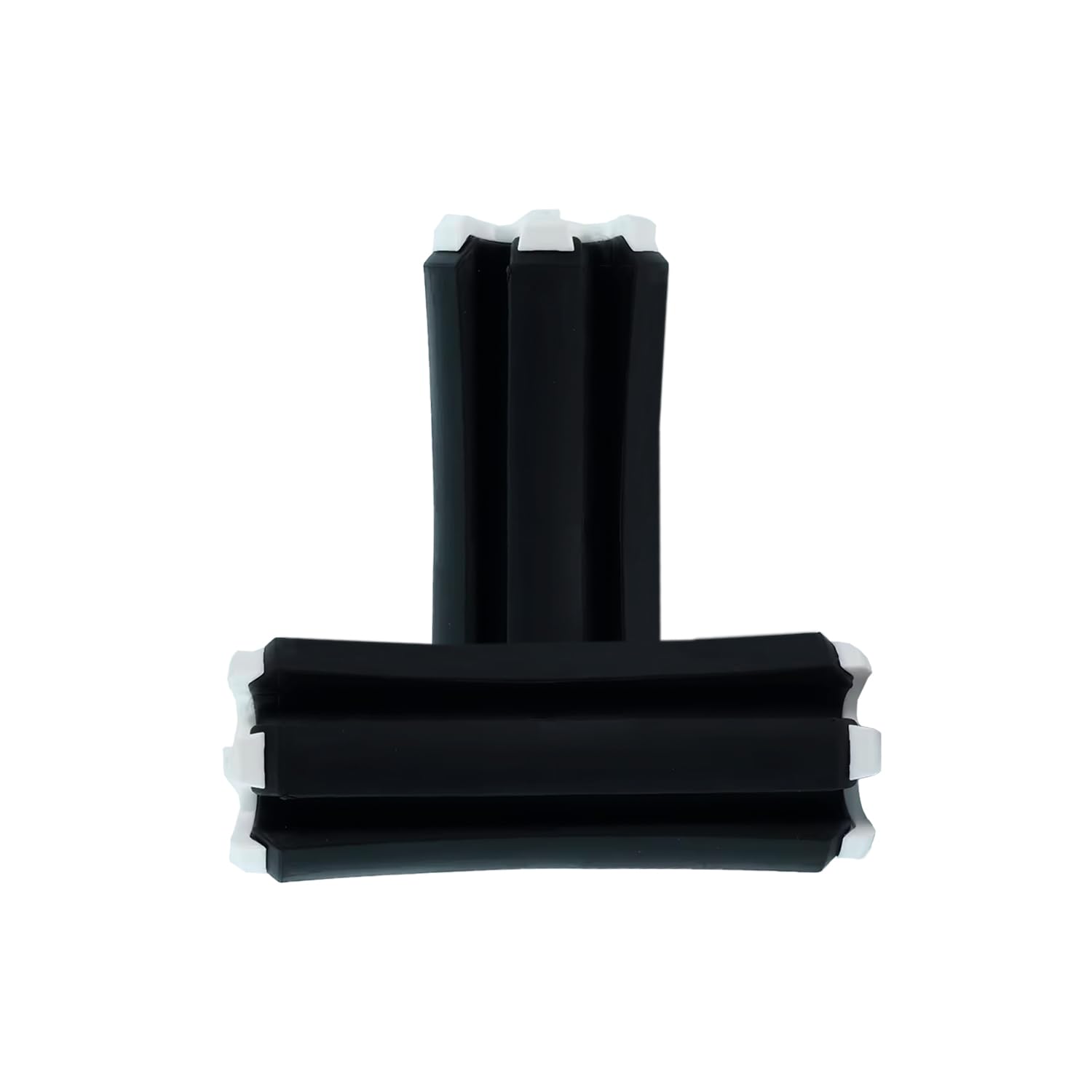 Golf Club Carrier – Holds Up to 6 Golf Clubs, Keeps Them Visible, Clean & Dry – Premium Quality Accessory with Durable Design (Black/White)