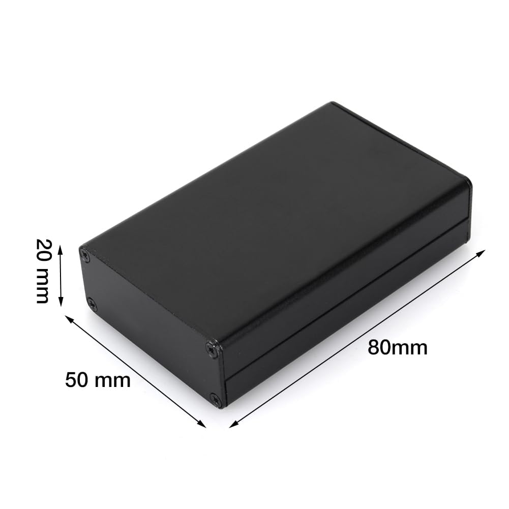 Ticfox Aluminum Project Enclosure Box, Electronic Project Enclosures Case - Image 4