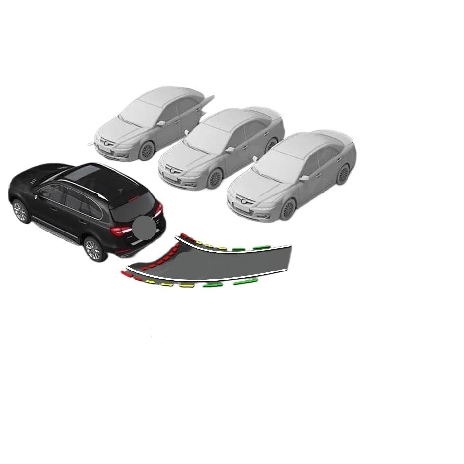 Vue arrière pour voiture AHD 720P avec caméra recul voiture dynamique intégrée