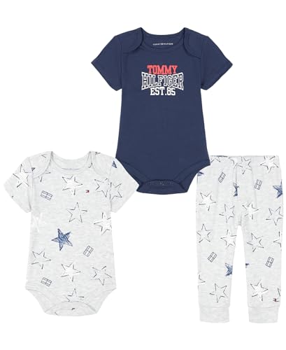 Image of Tommy Hilfiger Baby Boys' 2-pack Bodysuit and Pants Set
