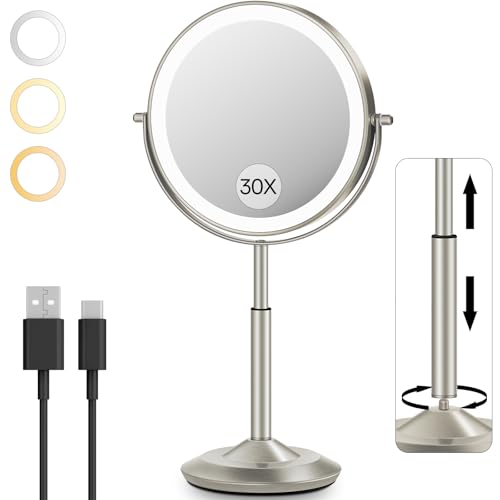 VFD 30X/1X Rechargeable Mirror