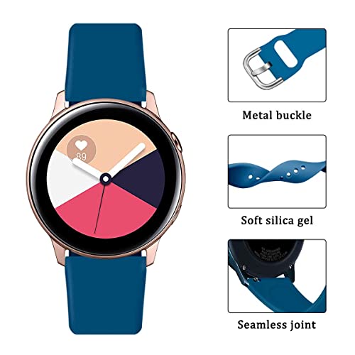 Image of ACUTAS Silicone 22mm Sports Band Soft Silicone Wristband Compatible for Fossil Gen 5 | Fossil Gen 5E | Fossil Gen 6 44mm Smartwatch (Teal Green)