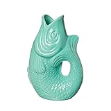 2 IN 1 DESIGN-PRODUKT: Der Fischkrug kann als Krug oder Vase verwendet werden. Begeistern Sie mit der Karaffe Ihre Gäste auf der nächsten Party oder bringen Sie gute Laune an den Frühstückstisch. Als Vase macht der Carafon ebenso eine gute Figur
