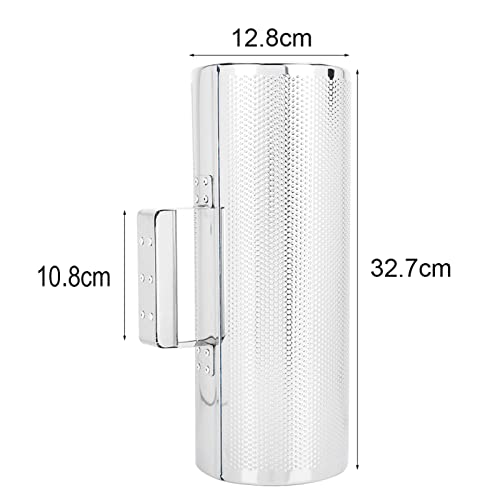 Guiro percussion acier inoxydable Jeffergarden pour éviter les sons étouffés