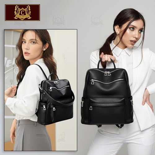 Image of Ethnic Style Waterproof Oxford Backpack for Women & Girls | Fashion Travel Canvas Look Nylon Bag | Large Capacity Printed Laptop Backpack for College