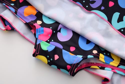 Image of Girls One Piece Unicorn Swimsuit Mermaid Swimwear Rainbow Bathing Suit