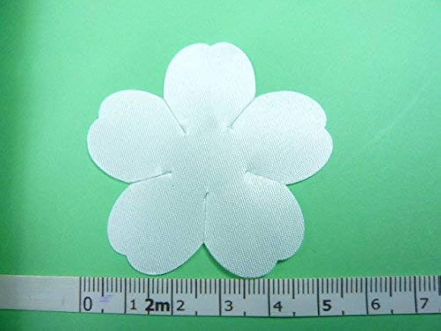 アートフラワー材料 大量セット　抜き弁 アートフラワー材料 抜弁 キク サテン M（中） 100枚入 抜き弁