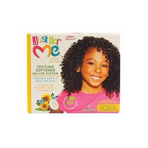 Just For Me- No-Lye Texture Softener Kit For Kids - 1 Application
