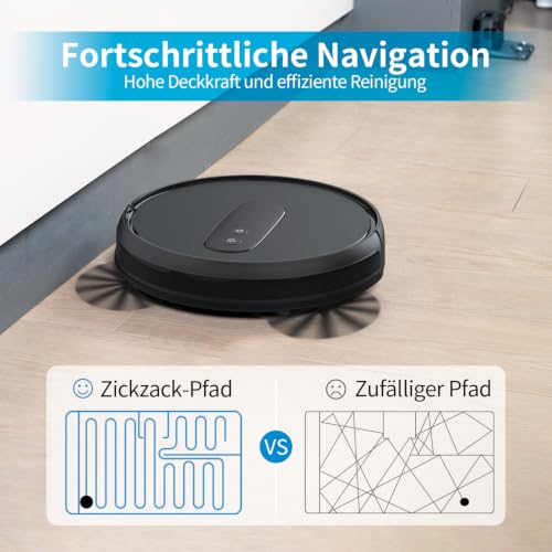 P25 Saugroboter ohne Wischfunktion, Staubsauger Roboter mit 4000 Pa – Bild 5