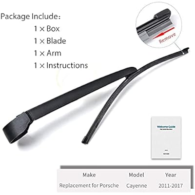 Buy Replacement For Porsche Cayenne 2011 2017 Vehicles Rear Windshield Back Wiper Arm Blade Set Otuayauto Factory Oem Replacement 95862804000 Online In Indonesia B06xpnn1l6