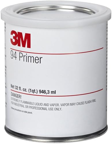 Image of 3M 3M23929 Tape Primer 94, Light Yellow, 1 Quart Can, 32 Fl Oz (Pack of 1)