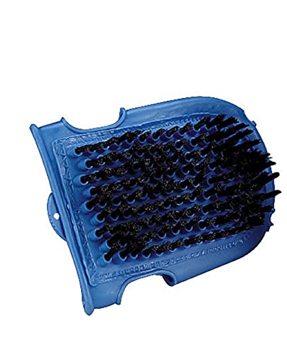 Putzhandschuh Striegel/Bürste, farblich sortiert