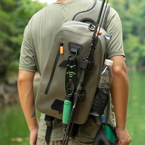 Sac de pêche étanche compact multi-poche outdoor tackle backpack