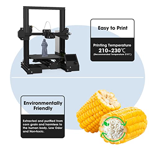 Image of 3DHoJor PLA Pro (Plus) Filament 1.75mm, 3D Printer Filament PLA+, Cardboard Spool 3D Printing Filament, Dimensional Accuracy + /- 0.03 mm, Grey, 1kg