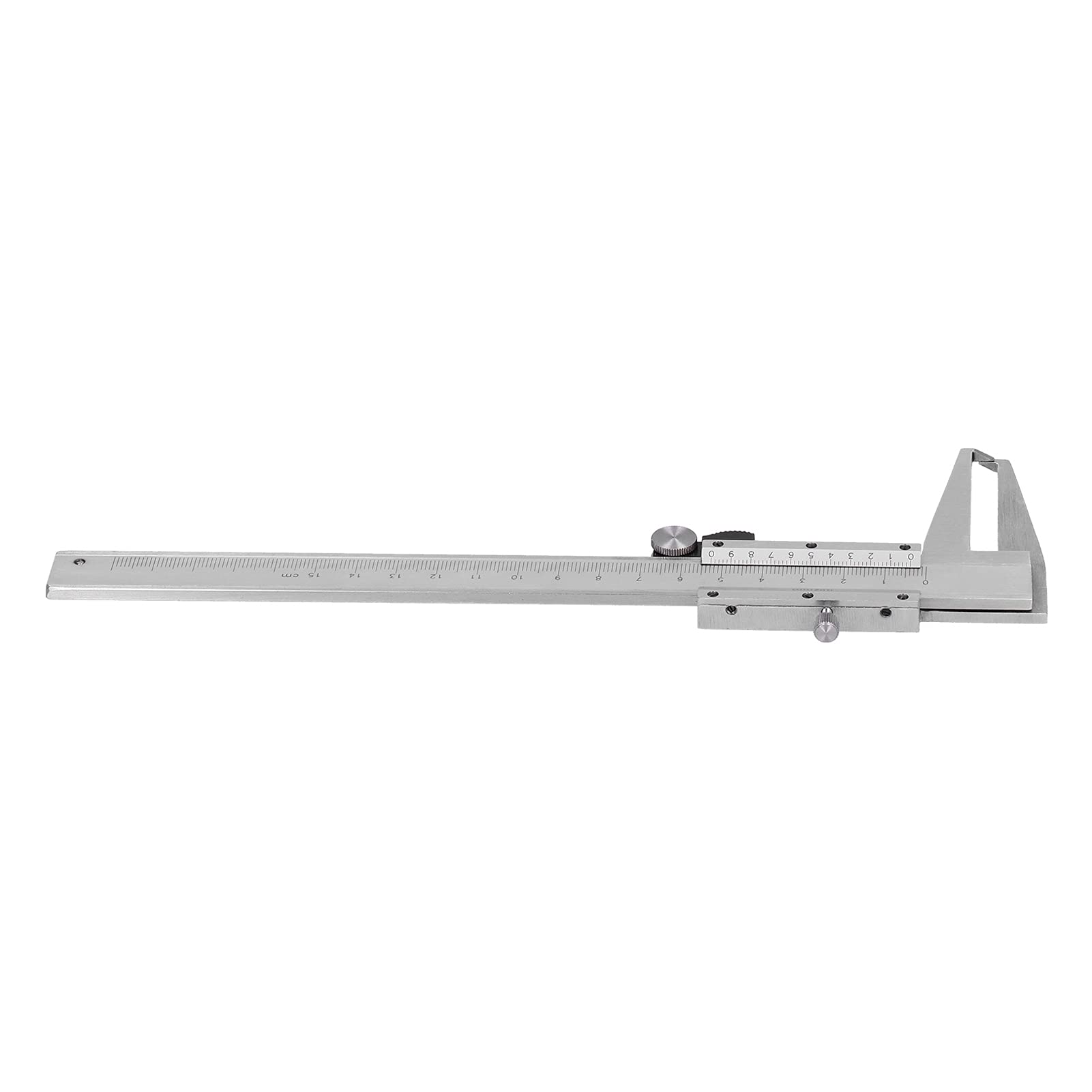 YWBL-WH Calibre Vernier Calibre de Diámetro Interior de Acero Al Carbono 0-150 Mm Lectura Vernier Mecánica 0,02 Mm para Mecanizar Medición de Ranura de Orificio Interior Uso Industrial