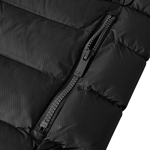Calvin Klein Hombre Lassen Agua Acolchada Repelente Golf Gilet - Negro - M - imagen 4
