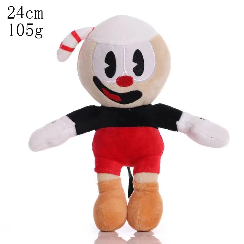 Buy 2Pcaks Cuphead Plush Adventure Game Mecup and Brocup Soft Stuffed ...