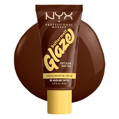 NYX Professional Makeup Skin Tint, Buttermelt Glaze Soft Glow Skin Tint for Face with Niacinamide
