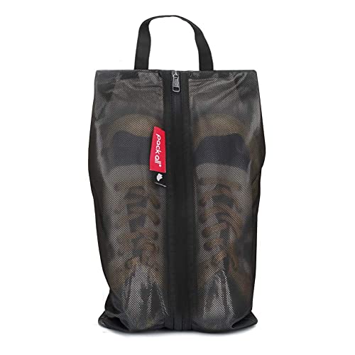pack all Shoe Bag for Travel, Water-Resistant Shoe Pouch for Gym, Odor-Resistant Soccer Cleats Bag...