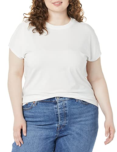Image of Amazon Aware Women's Cotton Modal Dropped Shoulder Long Line T-Shirt (Available in Plus Size)