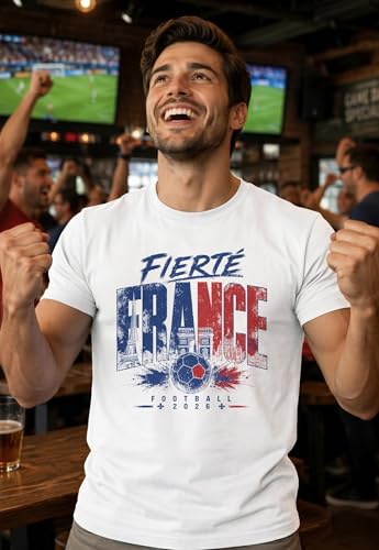 Image of Tstars USA Canada Football Championship 2026 Shirt Men Soccer Fan Tee | Soft cotton soccer tee; great for the 2026 football championship, game day, international soccer fan gift