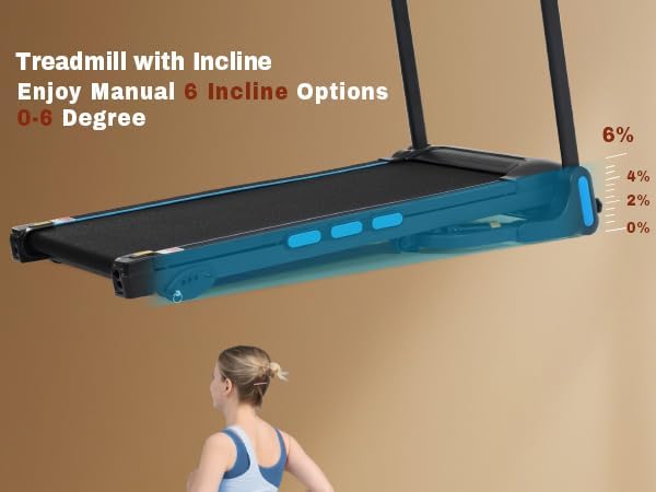 Caminadora Eléctrica CZBZ 3.5HP Plegable, Inclinación Manual 6%, 10 MPH miniatura 9