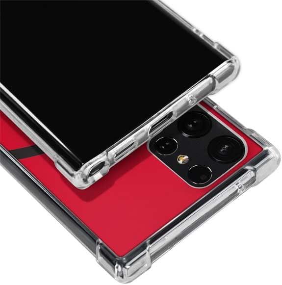 Skinit Clear Phone Case Compatible with Galaxy S22 Ultra - Officially Licensed NFL San Francisco 49ers Retro Logo Design