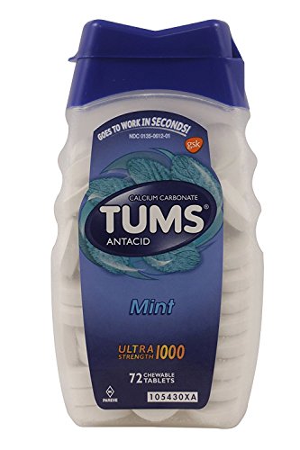TUMS ULTRA 1000 MINT Size 72ct pack of 2 (144 total) New