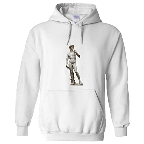 Sweat à capuche Mahatma Gandhi blanc pour homme taille S au 5XL basique héros indien