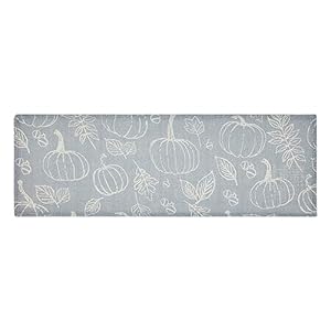 Vhcbrandssilhouettepumpkinautumnfalltabletopseasonalgrey3footlongtablerunner12x36halloweendecor Urban Country Home Decor Vhc brands silhouette pumpkin autumn fall tabletop seasonal grey 3 foot long table runner 12×36 halloween decor urban country home decor