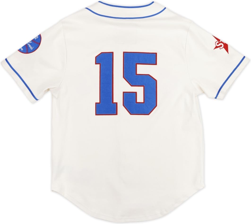 Big Boy St. Louis Stars S2 Heritage Mens Baseball Jersey [Ivory White - 2XL] - ID#62695