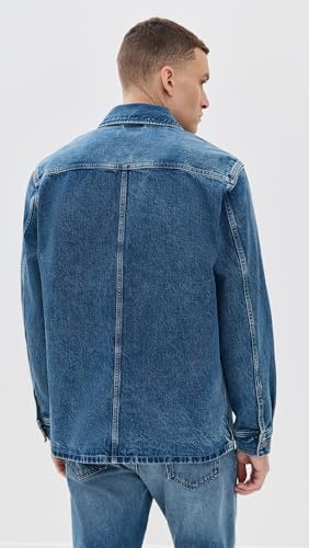 Madewell Men's Denim Shacket in Salvatore3