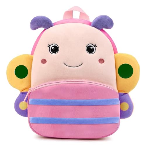 Image of ADISA Kids Backpack Toddler Bag Back Pack Plush Cartoon for Girls and Boys 1-5 Years