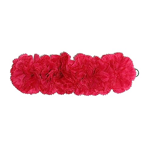 Flor tiara 6 clavellinas (FUCSIA)