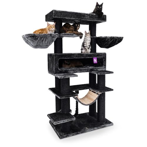 Petrebels Maine Coon Tiragraffi XXL, Lookout 198 cm, Crema Colore