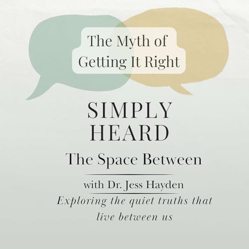 『The Myth of Getting It Right』のカバーアート