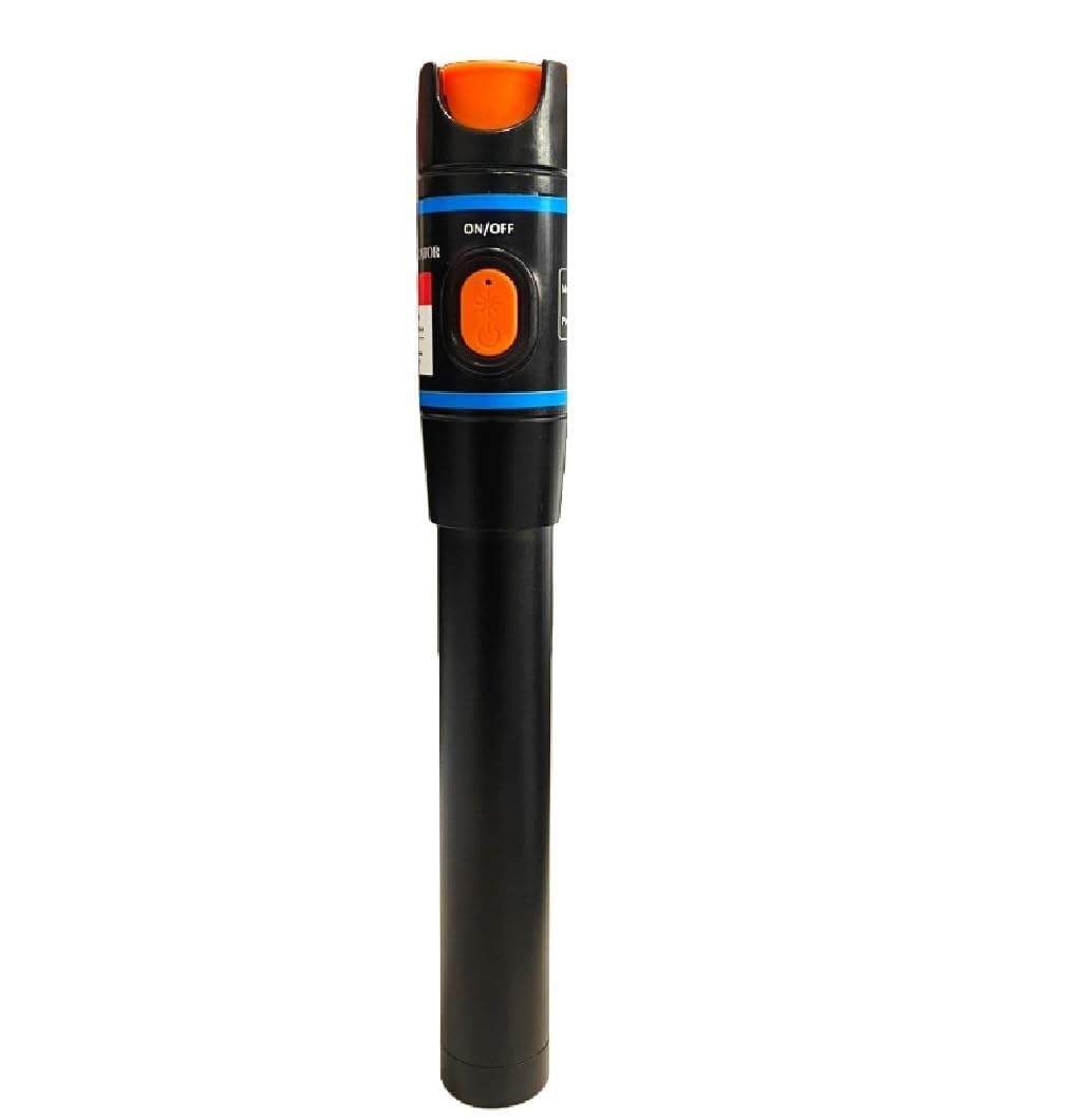 Fiber Visual Fault Locator 10Mw Pen Type Fiber Optic Cable Tester Telecom Meter Red Light Optical Laser Source Locater Sc Fc St Connector 10 Km Test Product Equipment, Battery_powered-image-8