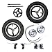 Set Gomma Ant+Post Minimoto Motard +cerchi+freni+dischi+leve+cavi Completo STI