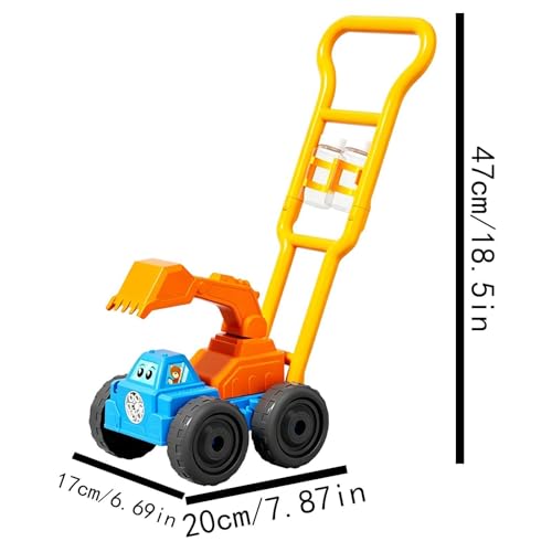 Machine à bulles pelleteuse pour amuser les enfants au jardin
