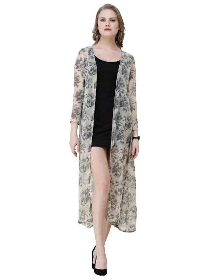 cation Women Georgette Printed Shrug for Women and Girls - Open Front Shrug/Jacket Outerwear with Full Sleeve - Summer Shrug for Ladies-picture-49